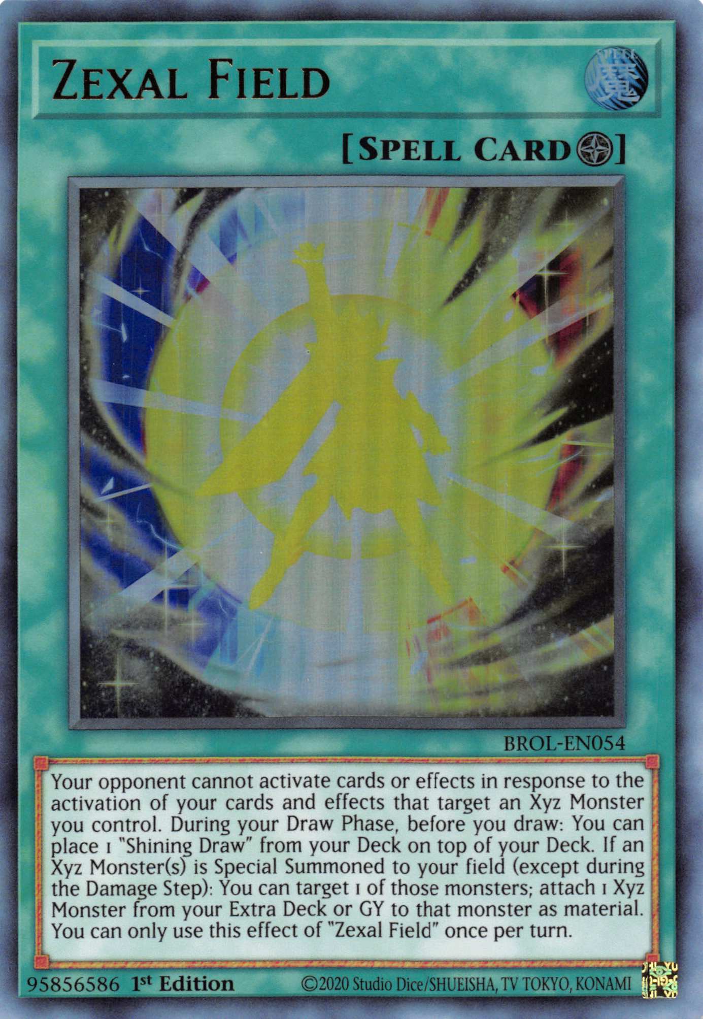 Zexal Field [BROL-EN054] Ultra Rare | Mega City Incorporated