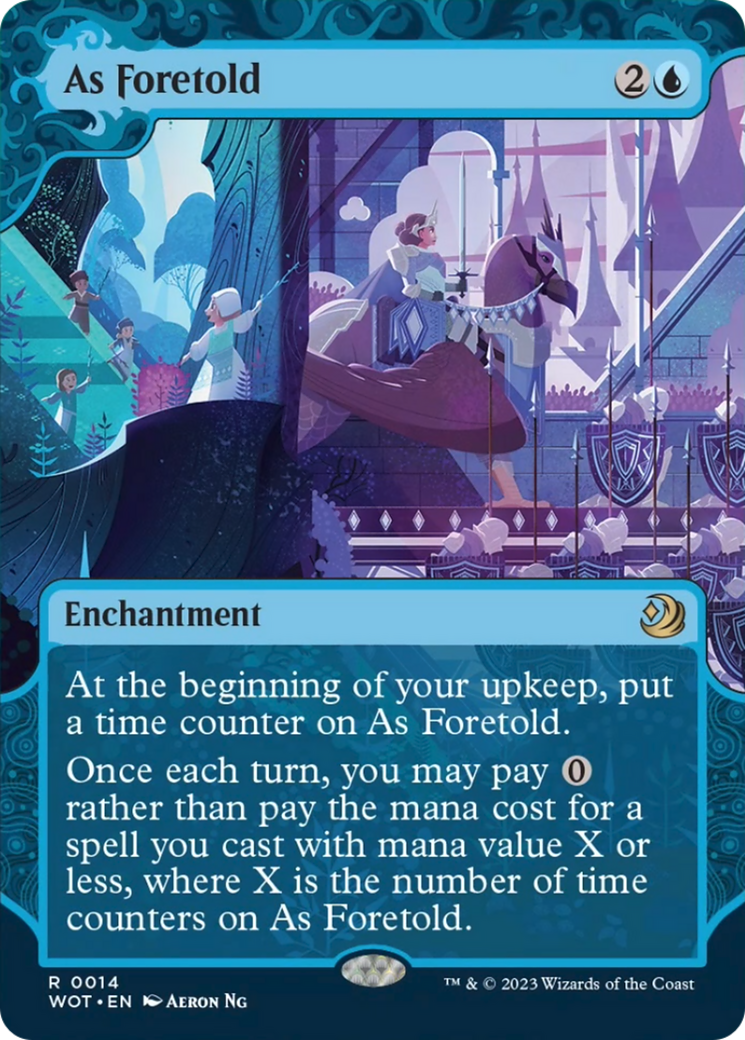 As Foretold [Wilds of Eldraine: Enchanting Tales] | Mega City Incorporated