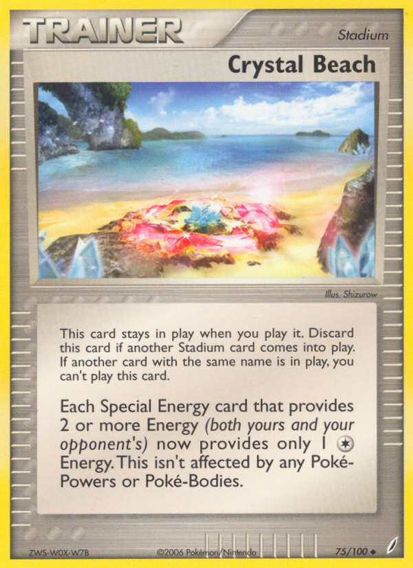 Crystal Beach (75/100) [EX: Crystal Guardians] | Mega City Incorporated