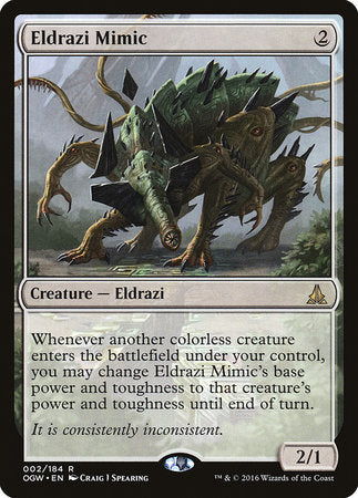 Eldrazi Mimic [Oath of the Gatewatch] | Mega City Incorporated