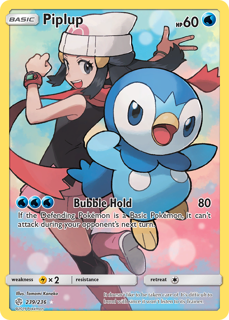 Piplup (239/236) [Sun & Moon: Cosmic Eclipse] | Mega City Incorporated