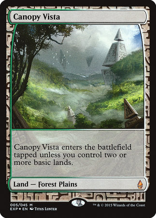 Canopy Vista [Zendikar Expeditions] | Mega City Incorporated