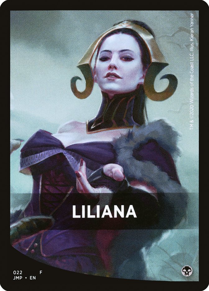 Liliana Theme Card [Jumpstart Front Cards] | Mega City Incorporated
