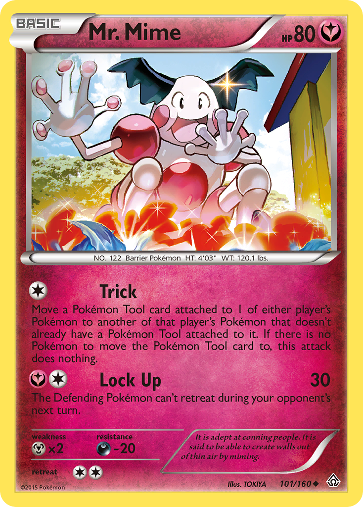 Mr. Mime (101/160) [XY: Primal Clash] | Mega City Incorporated