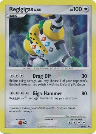 Regigigas (DP40) (Jumbo Card) [Diamond & Pearl: Black Star Promos] | Mega City Incorporated