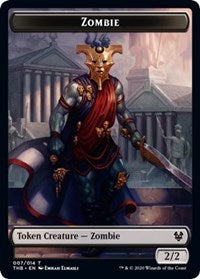 Zombie // Satyr Double-sided Token [Theros Beyond Death Tokens] | Mega City Incorporated
