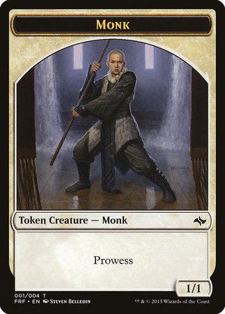 Monk Token [Fate Reforged Tokens] | Mega City Incorporated