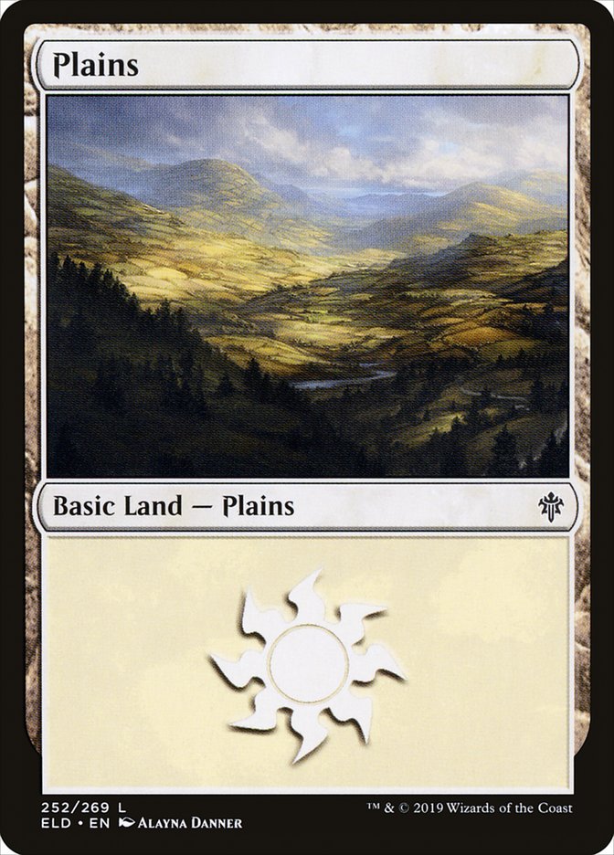 Plains (252) [Throne of Eldraine] | Mega City Incorporated