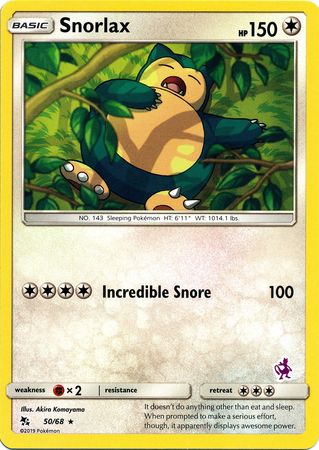 Snorlax (50/68) (Mewtwo Deck) [Battle Academy 2020] | Mega City Incorporated