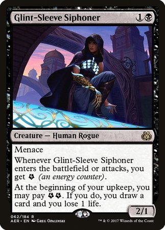 Glint-Sleeve Siphoner [Aether Revolt] | Mega City Incorporated