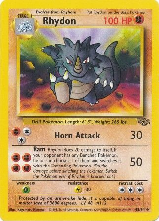 Rhydon (45/64) [Jungle Unlimited] | Mega City Incorporated