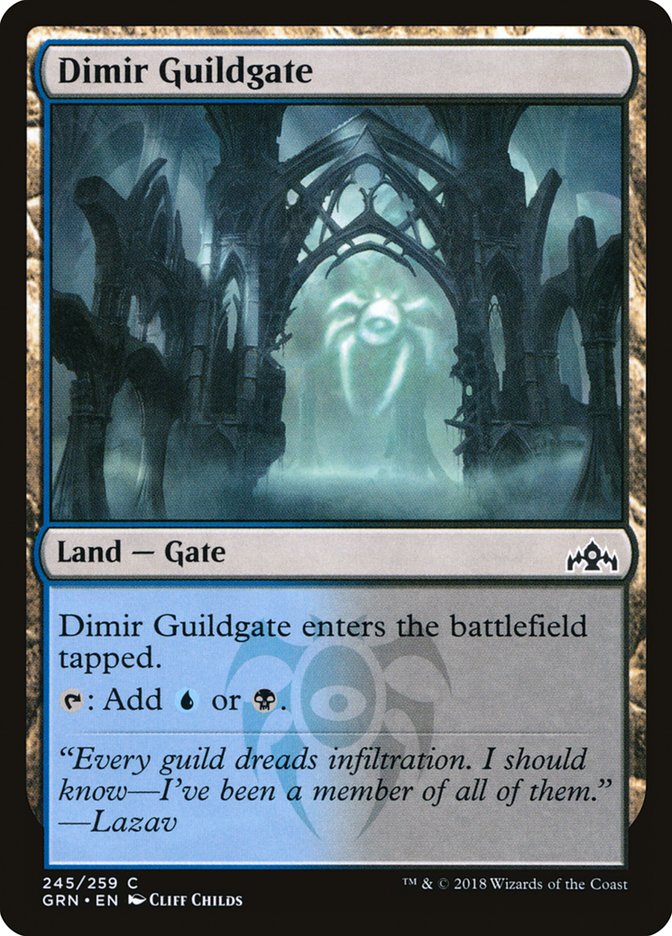 Dimir Guildgate (245/259) [Guilds of Ravnica] | Mega City Incorporated