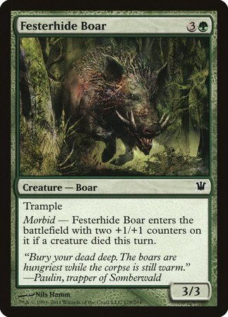 Festerhide Boar [Innistrad] | Mega City Incorporated