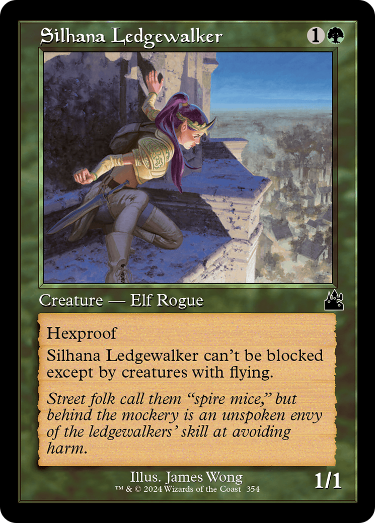 Silhana Ledgewalker (Retro Frame) [Ravnica Remastered] | Mega City Incorporated