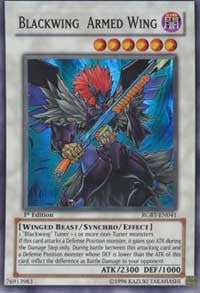 Blackwing Armed Wing [RGBT-EN041] Super Rare | Mega City Incorporated