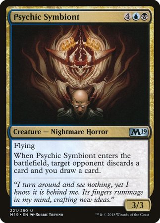 Psychic Symbiont [Core Set 2019] | Mega City Incorporated