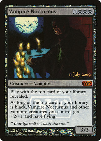 Vampire Nocturnus [Magic 2010 Promos] | Mega City Incorporated