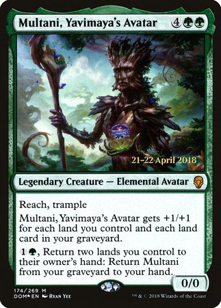 Multani, Yavimaya's Avatar [Dominaria Promos] | Mega City Incorporated