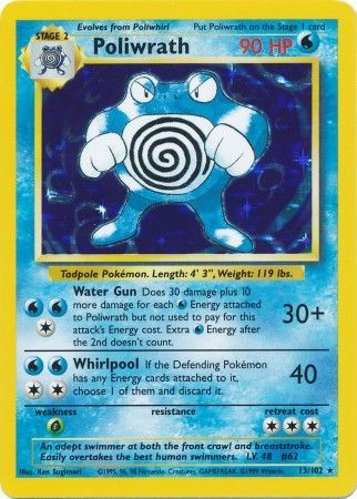 Poliwrath (13/102) [Base Set Unlimited] | Mega City Incorporated