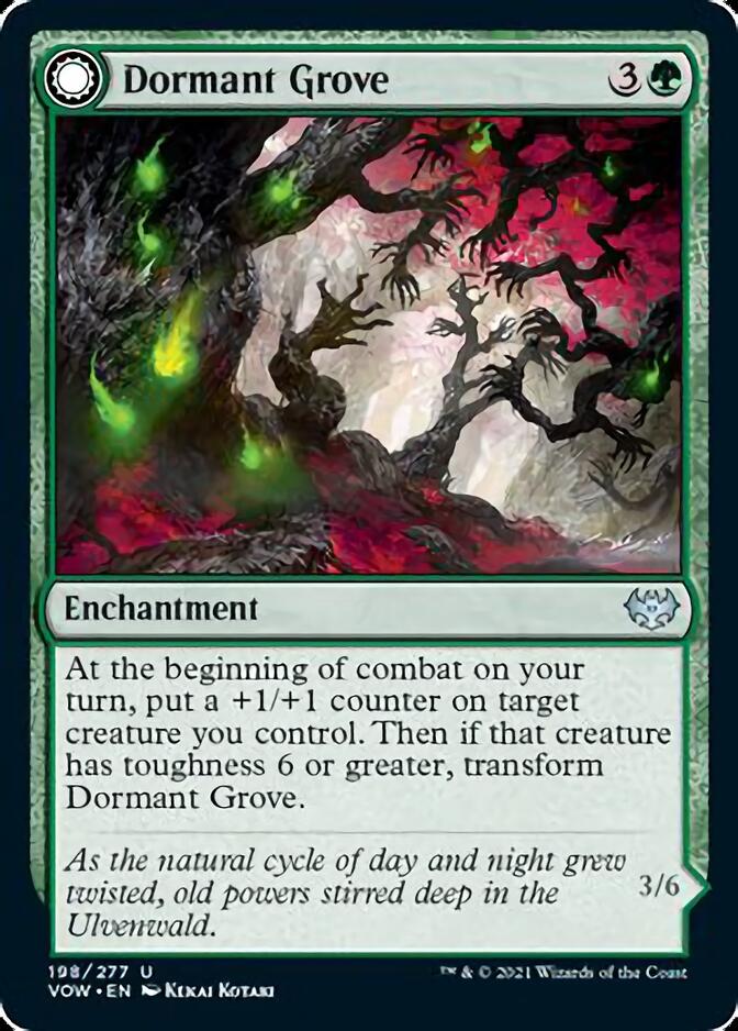 Dormant Grove // Gnarled Grovestrider [Innistrad: Crimson Vow] | Mega City Incorporated