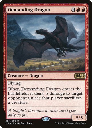 Demanding Dragon [Core Set 2019] | Mega City Incorporated