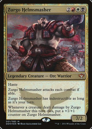 Zurgo Helmsmasher [Duel Decks: Speed vs. Cunning] | Mega City Incorporated