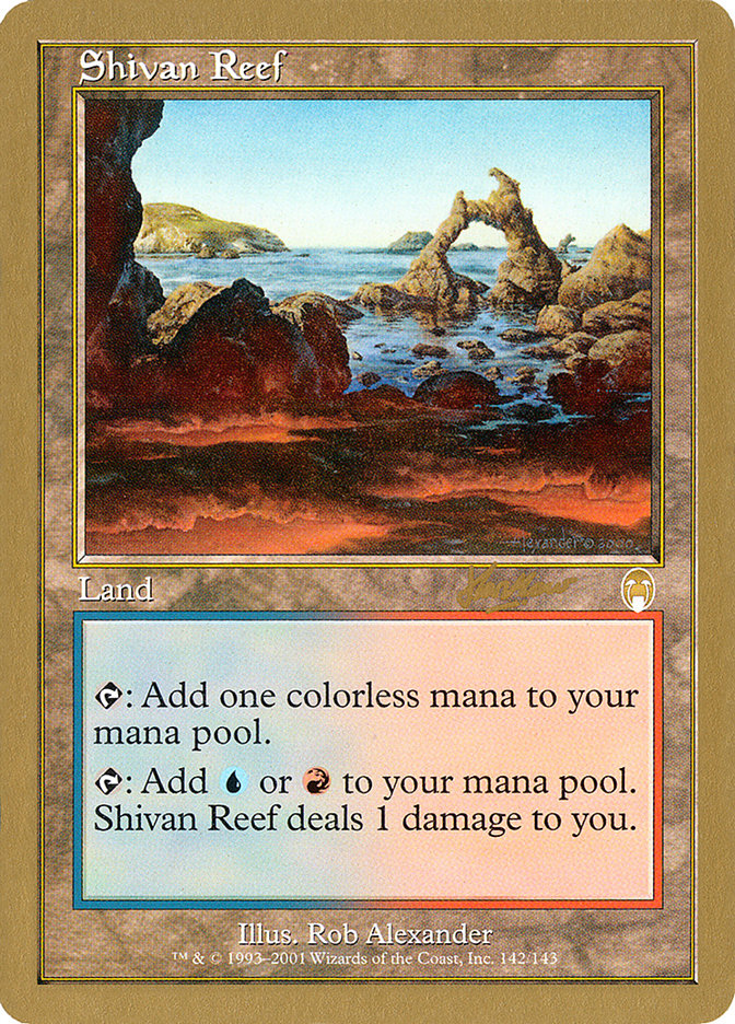 Shivan Reef (Sim Han How) [World Championship Decks 2002] | Mega City Incorporated