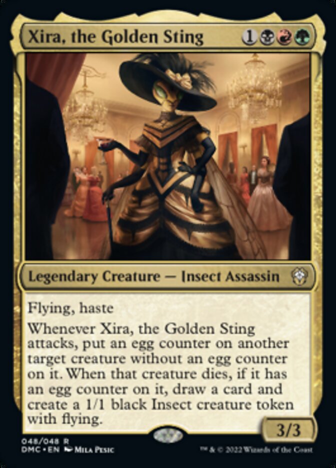 Xira, the Golden Sting [Dominaria United Commander] | Mega City Incorporated