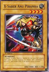 X-Saber Anu Piranha [5DS2-EN004] Common | Mega City Incorporated