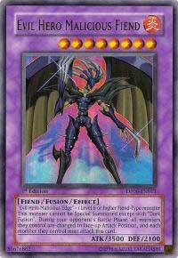 Evil Hero Malicious Fiend [DP06-EN013] Ultra Rare | Mega City Incorporated