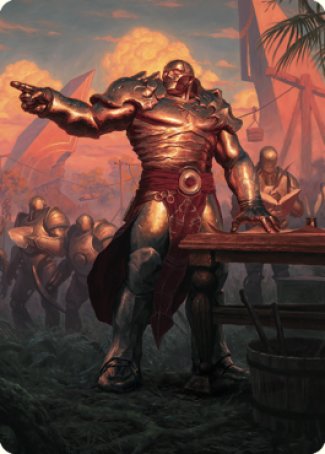 Karn, Living Legacy Art Card 1 [Dominaria United Art Series] | Mega City Incorporated