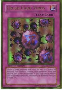 Crush Card Virus [GLD1-EN038] Gold Rare | Mega City Incorporated