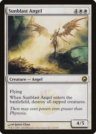 Sunblast Angel [Scars of Mirrodin] | Mega City Incorporated