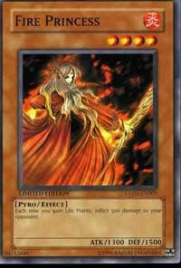 Fire Princess [GLD1-EN005] Common | Mega City Incorporated