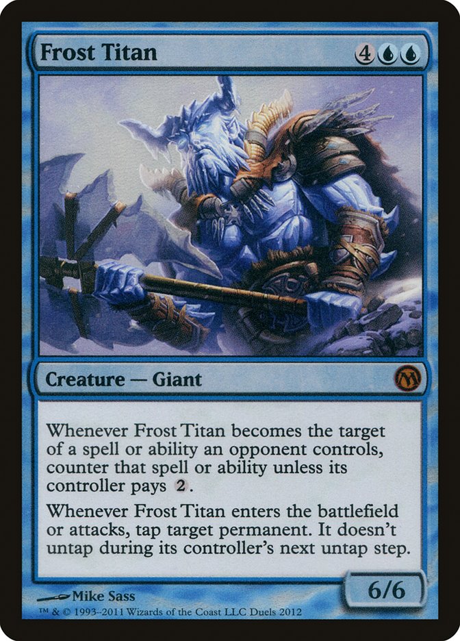 Frost Titan (Duels of the Planeswalkers Promos) [Duels of the Planeswalkers Promos 2011] | Mega City Incorporated