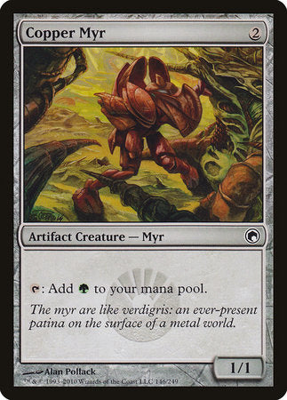Copper Myr [Scars of Mirrodin] | Mega City Incorporated