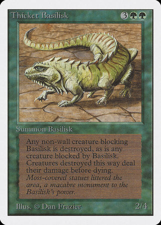 Thicket Basilisk [Unlimited Edition] | Mega City Incorporated