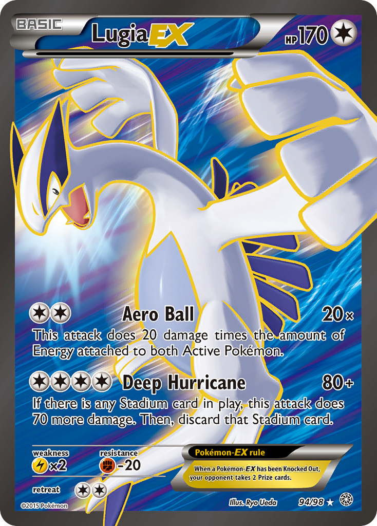 Lugia EX (94/98) [XY: Ancient Origins] | Mega City Incorporated