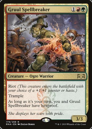 Gruul Spellbreaker [Ravnica Allegiance] | Mega City Incorporated