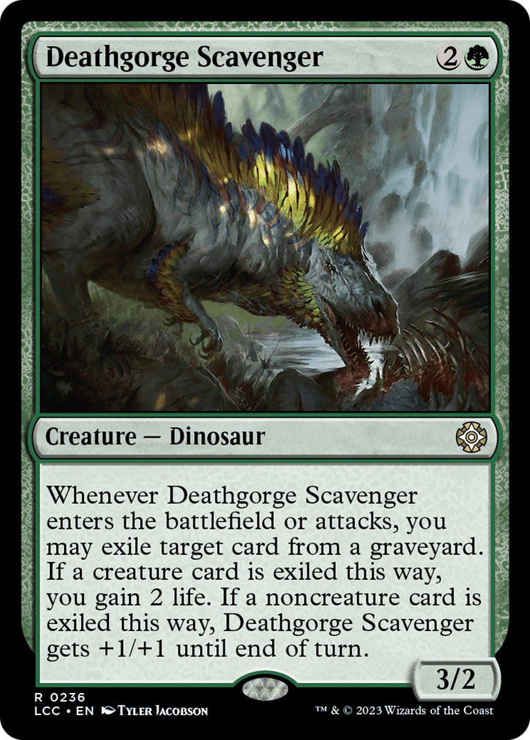 Deathgorge Scavenger [The Lost Caverns of Ixalan Commander] | Mega City Incorporated