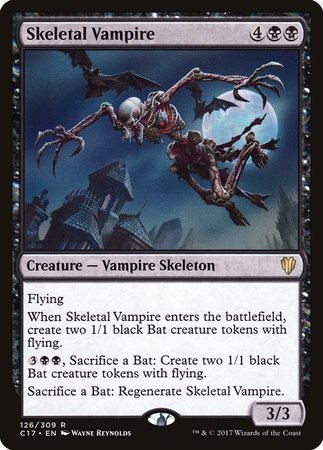 Skeletal Vampire [Commander 2017] | Mega City Incorporated