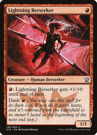 Lightning Berserker [Dragons of Tarkir] | Mega City Incorporated