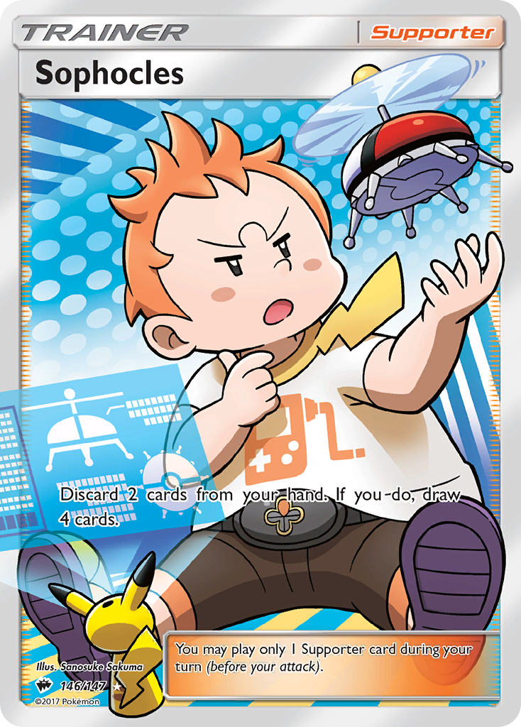 Sophocles (146/147) [Sun & Moon: Burning Shadows] | Mega City Incorporated