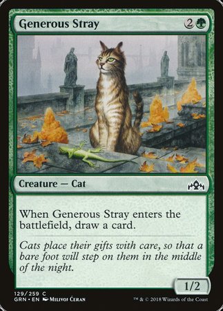 Generous Stray [Guilds of Ravnica] | Mega City Incorporated