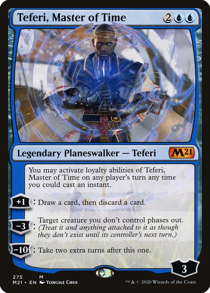 Teferi, Master of Time (275) [Core Set 2021] | Mega City Incorporated