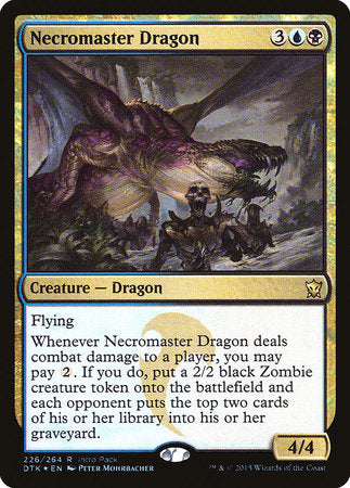 Necromaster Dragon [Dragons of Tarkir Promos] | Mega City Incorporated