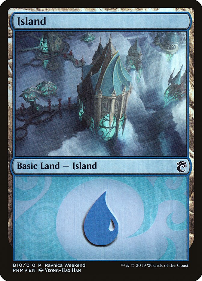 Island (B10) [Ravnica Allegiance Guild Kit] | Mega City Incorporated