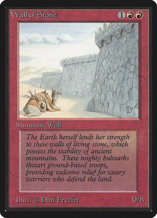 Wall of Stone [Limited Edition Beta] | Mega City Incorporated