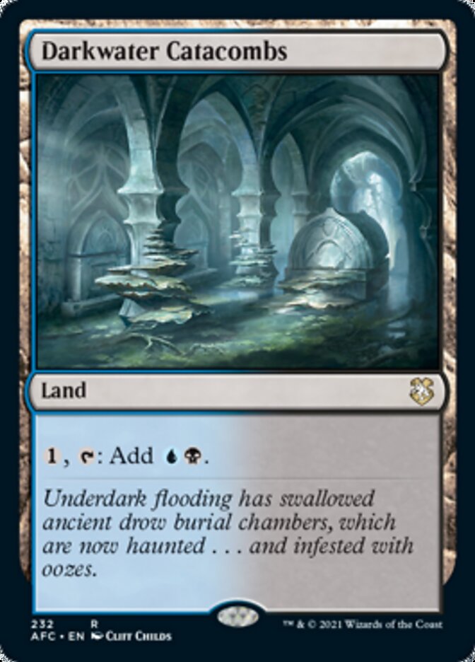 Darkwater Catacombs [Dungeons & Dragons: Adventures in the Forgotten Realms Commander] | Mega City Incorporated