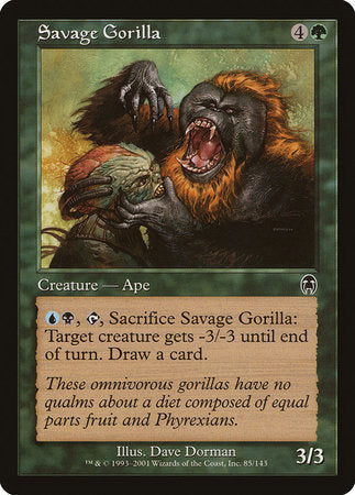 Savage Gorilla [Apocalypse] | Mega City Incorporated